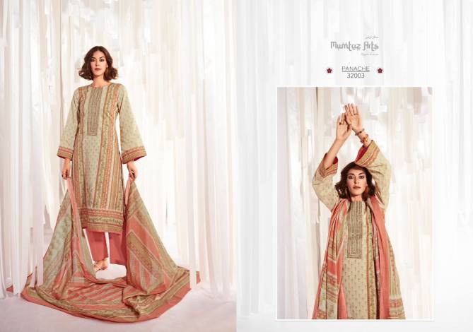Panache By Mumtaz Lawn Cotton Dress Materials Catalog
